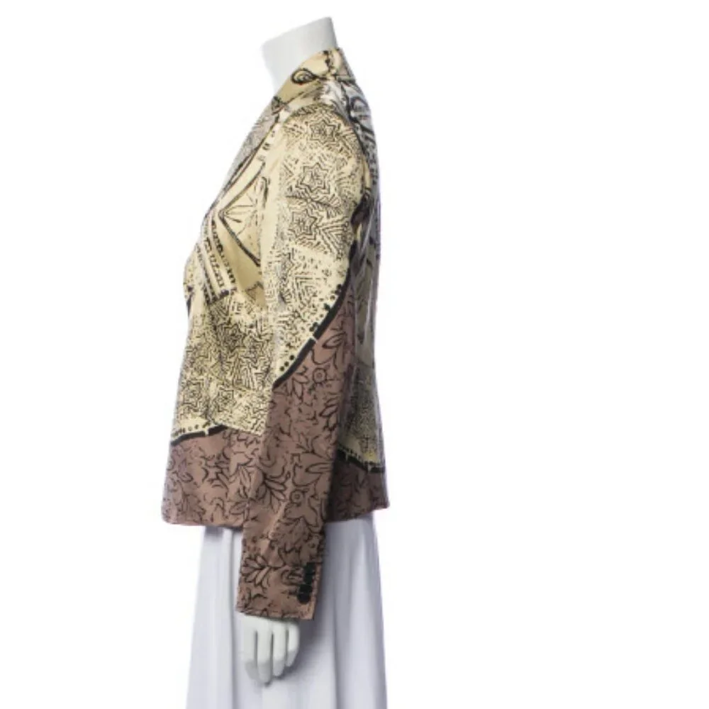 Etro Printed Evening Jacket Size M | US8, IT44 - Picture 3 of 7